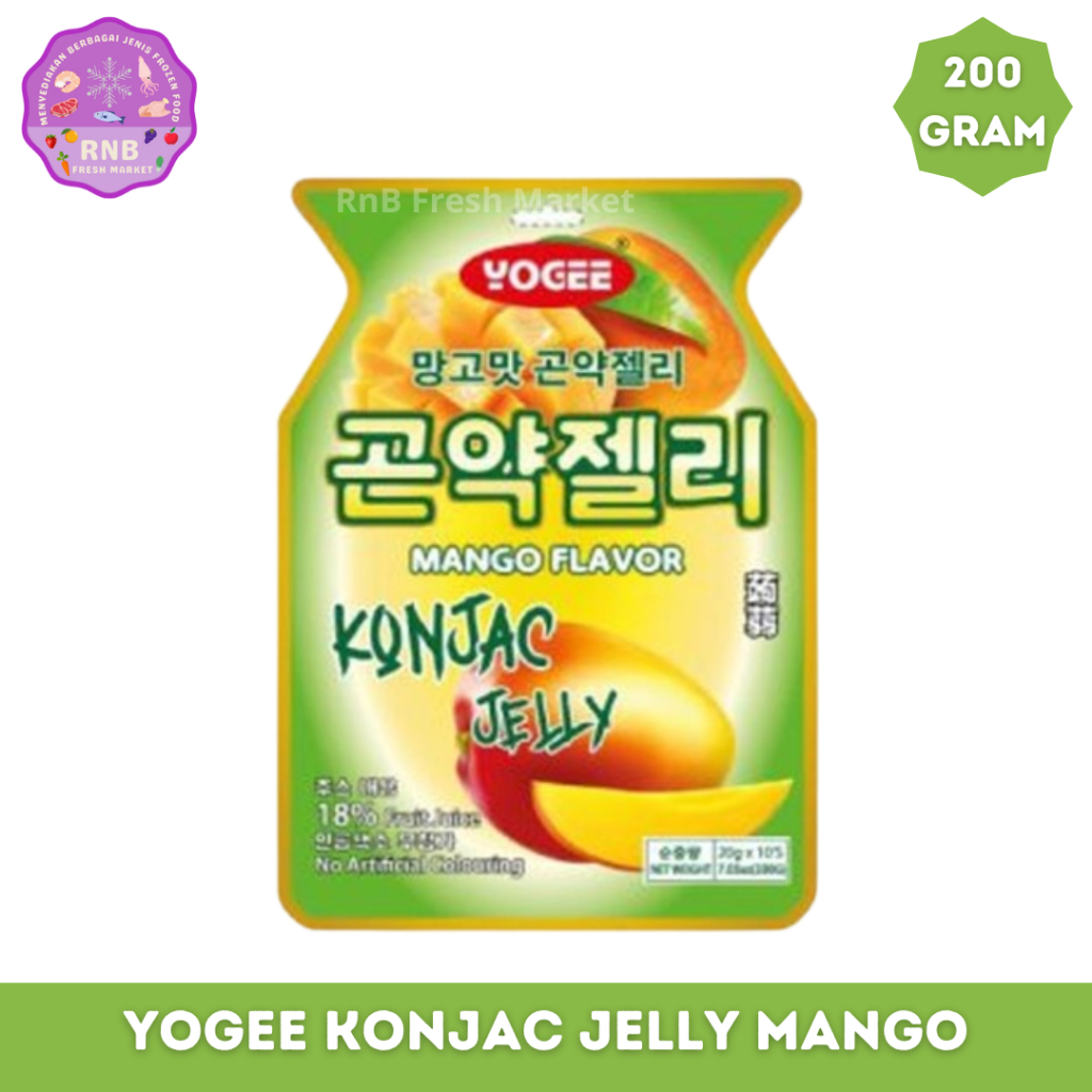 

Yogee Konjac Jelly Mango Netto 200 Gram