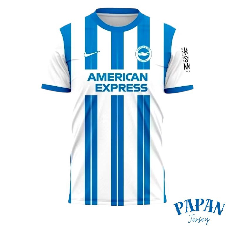 JERSEY BRIGHTON TERBARU 2024/2025. KAOS BOLA