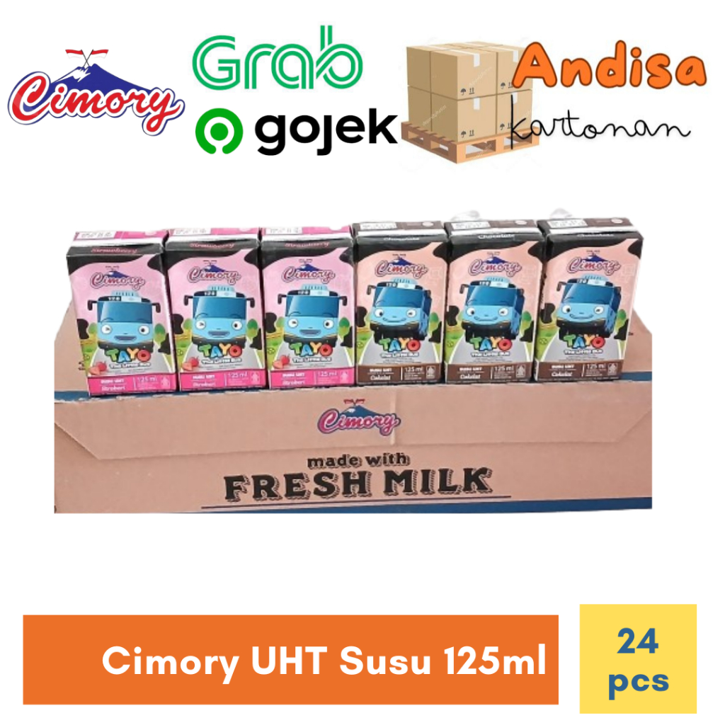 

Cimory Susu UHT 125 ml Tayo Karton/perdus Ed Dec 2024