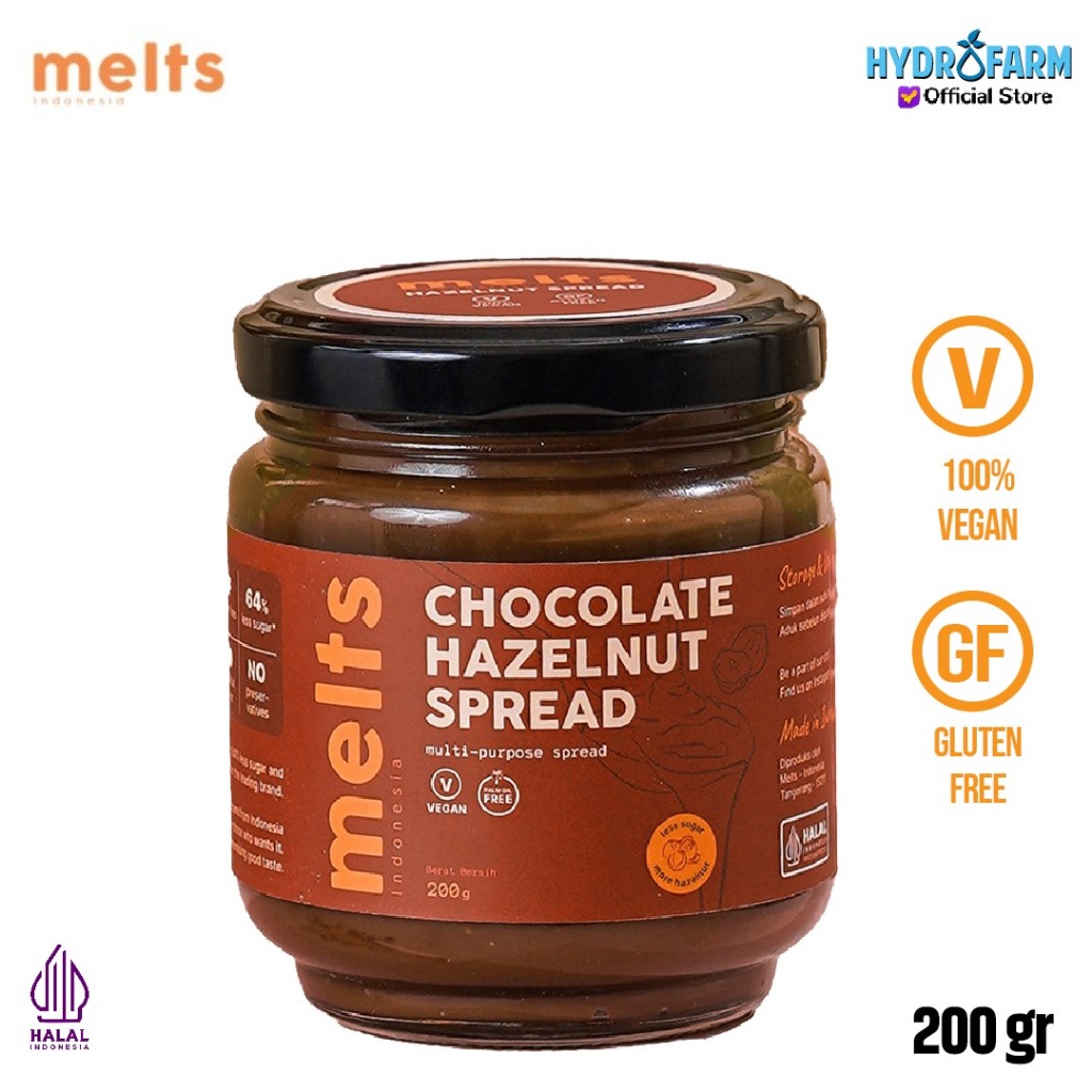 

Melts - Chocolate Hazelnut Spread / Selai Coklat Hazelnut