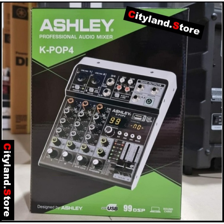 Mixer Ashley K-POP4 Original 4 Channel