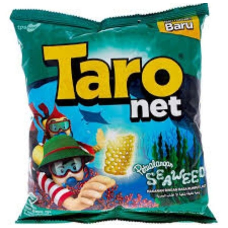 

TARO NET POTATO SNACK 9gr (isi 10 pacs/renceng)