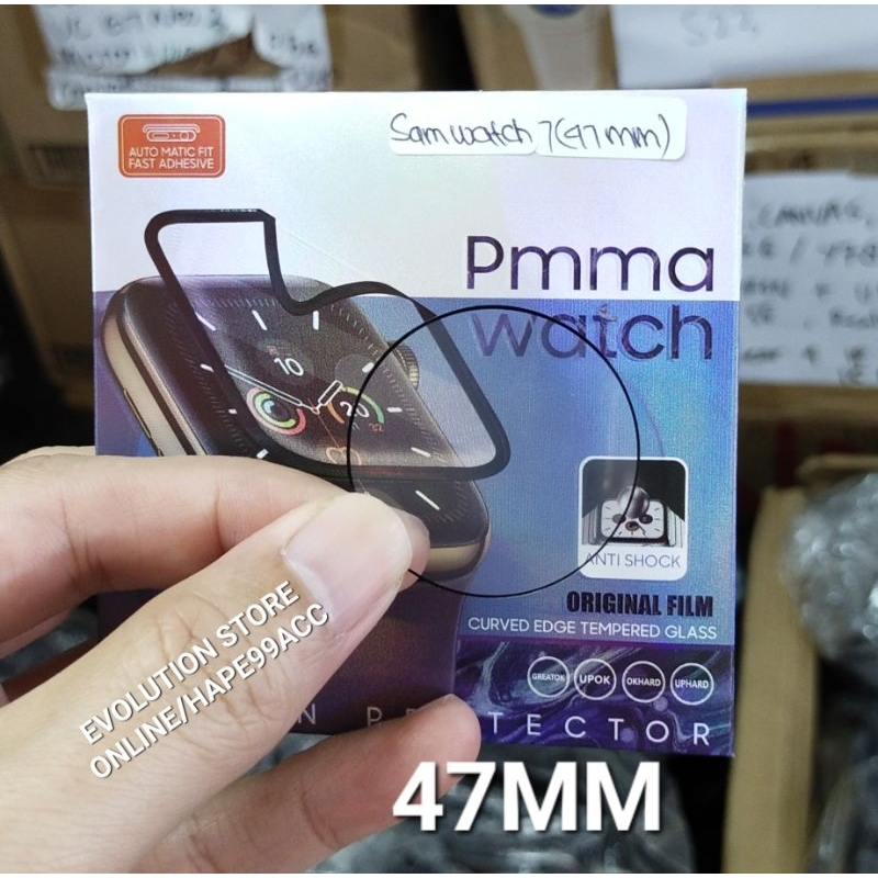 Samsung galaxy watch 7 series 40mm 44mm galaxy watch ultra 47mm anti gores screen guard ceramic 3D