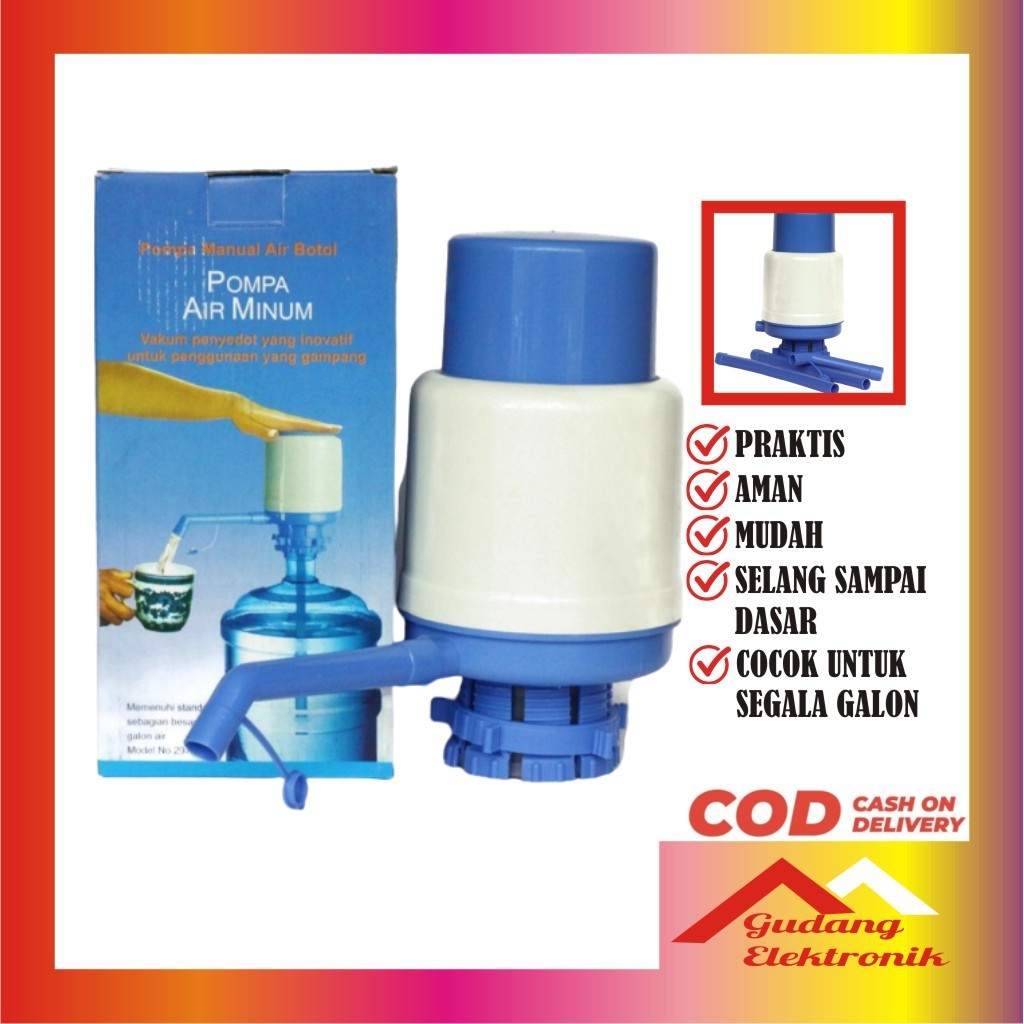 Pompa Galon Manual Praktis Pompa Aqua pompa Air Galon