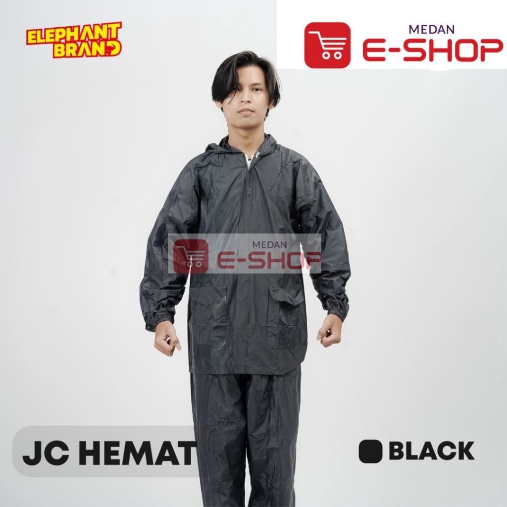 Jas Hujan Elephant Brand Hemat - Mantel Jaket Celana Original