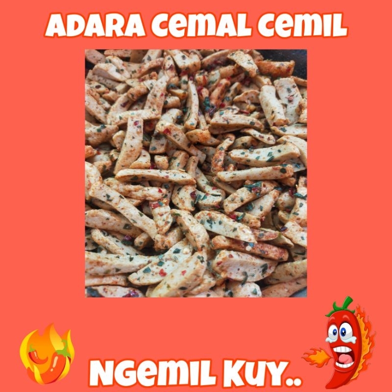 

Basreng Pedas & Original Daun Jeruk, Kemasan Hemat di kantong 60gr dan 100gr