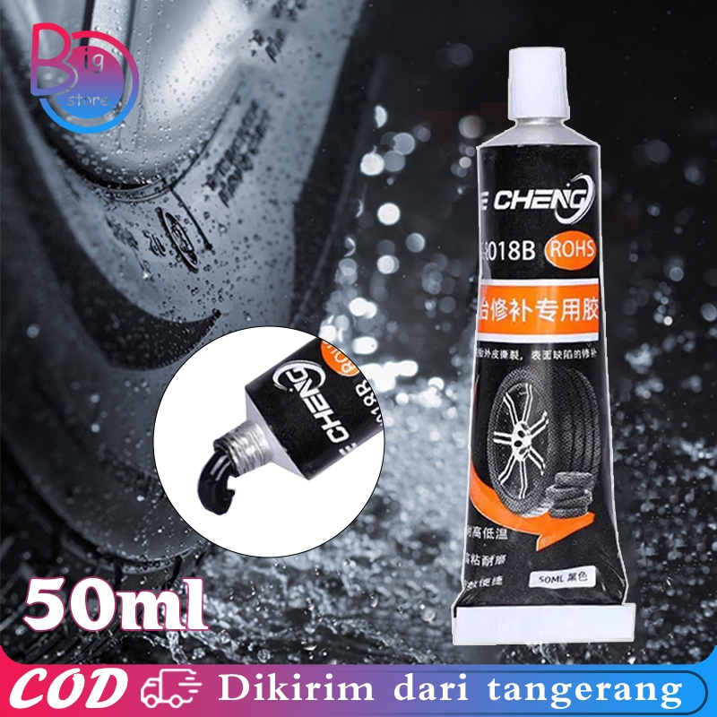 Tire Repair Glue 50ml Lem Perbaikan Ban Universal Lem Ban Luar Lem Karet Tambal Ban