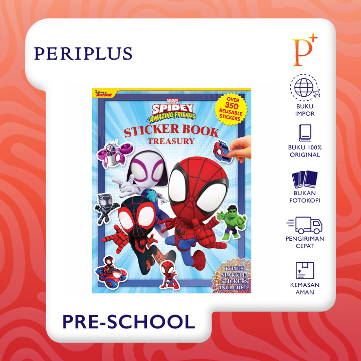 Sticker Book Treasury: Spidey & Friends - 9782764355763