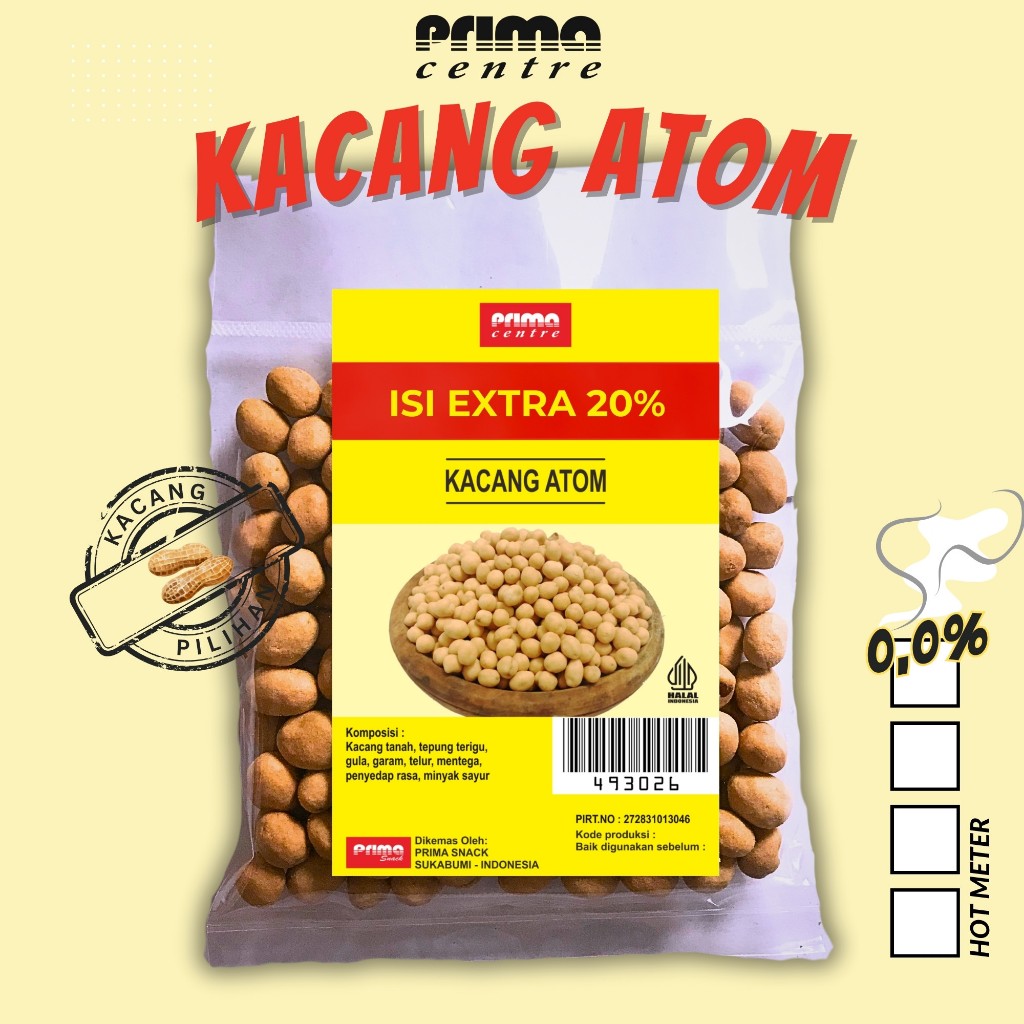 

(PS3) KACANG TELUR ATOM OVEN 65gr