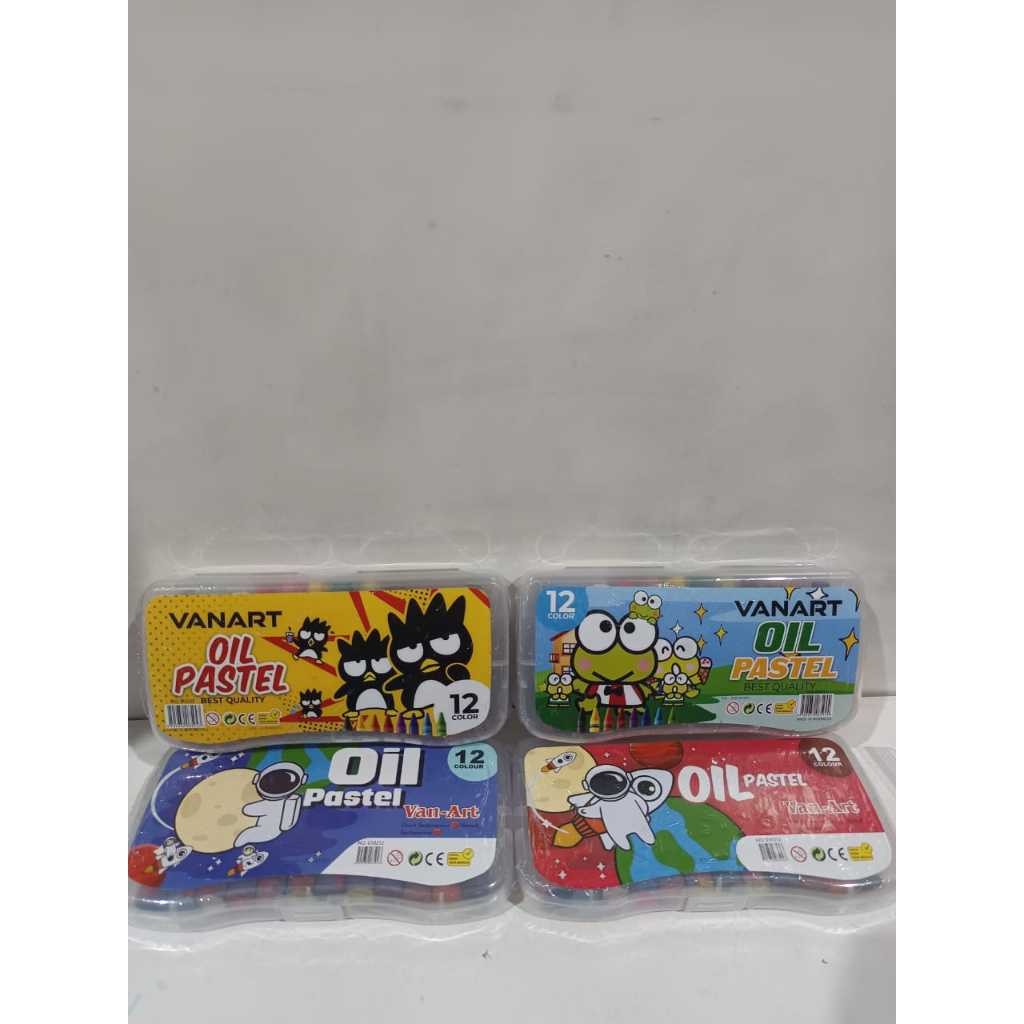 

Vanart Oil Pastel 12 Warna 010212 - Crayon Vanart