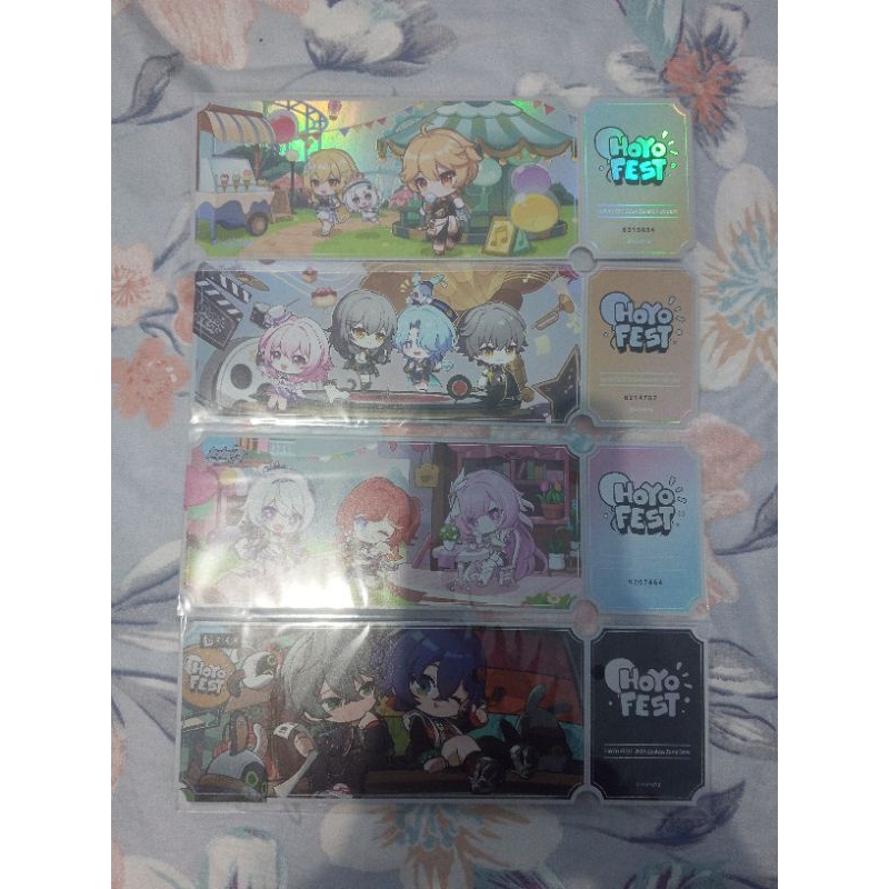 Ticket HoyoFEST 2024 Genshin Impact, Honkai Star Rail, Honkai Impact, Zenless Zone Zero (ZZZ)