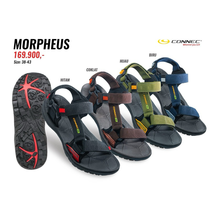 Sandal Gunung Connec Pria Model Morpheus Sendal Gunung Connec For Men