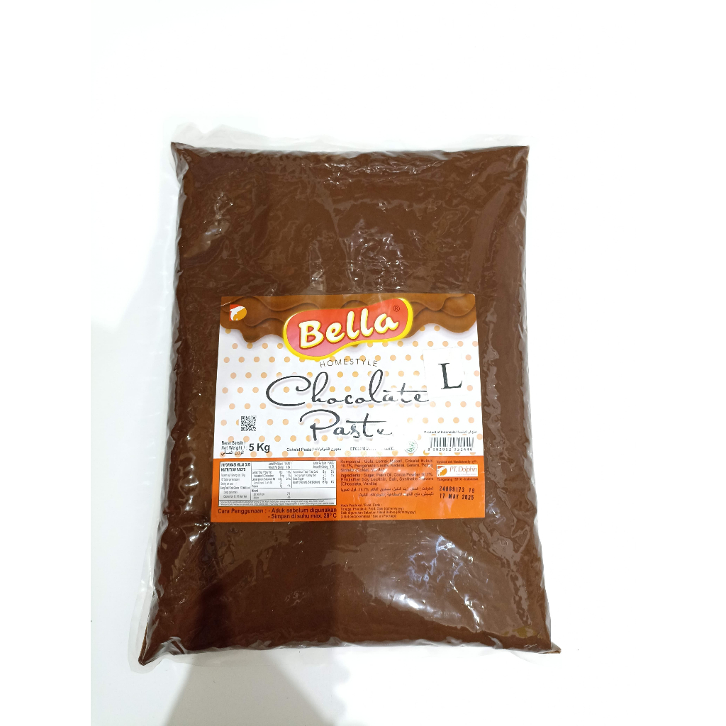 bella filling coklat 5kg - coklat filling - coklat isian