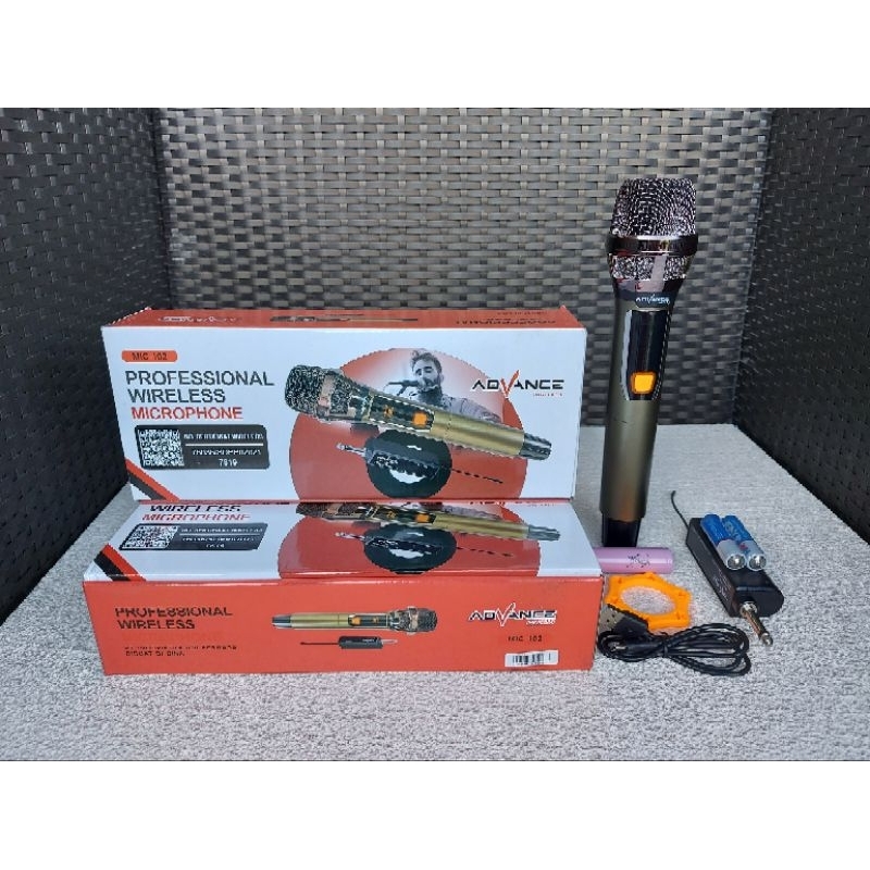 Advance Mic Wireless 102 Mik Wireless Advance 102