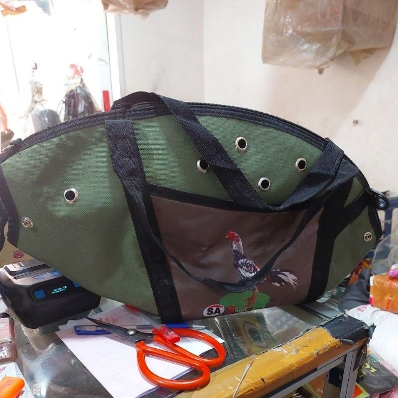 TAS AYAM KISA KISO TAS AYAM BANGKOK DENGAN TALI SELEMPANG