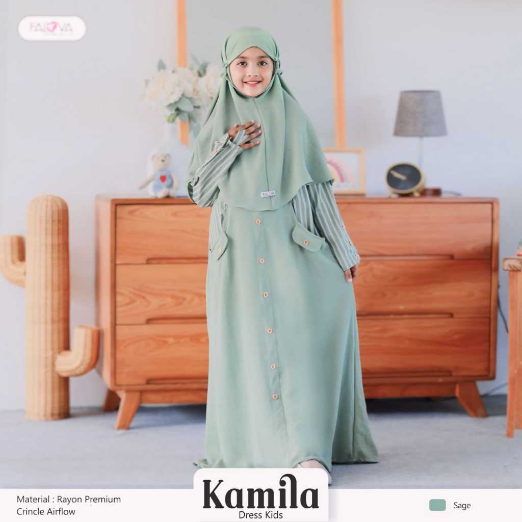 GAMIS ANAK FALOVA - KAMILA
