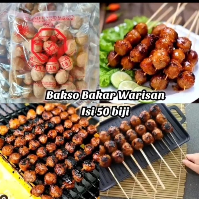 

BAKSO BAKAR ISI 50 350 GRAM MERK WARISAN