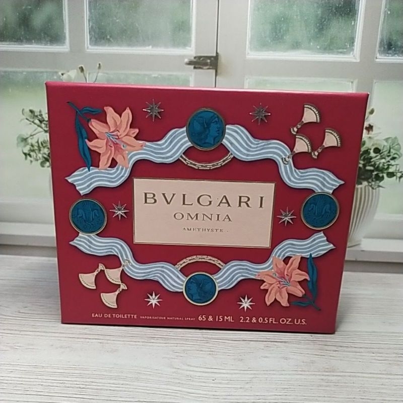 Bvlgari give set omnia amethyste edt 65&15ml
