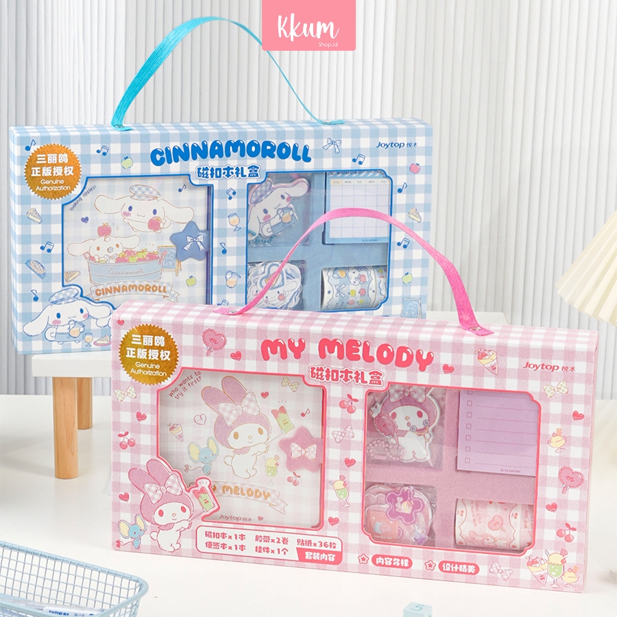 

5 in 1 Stationery Set Journal High Quality Kotak Hadiah