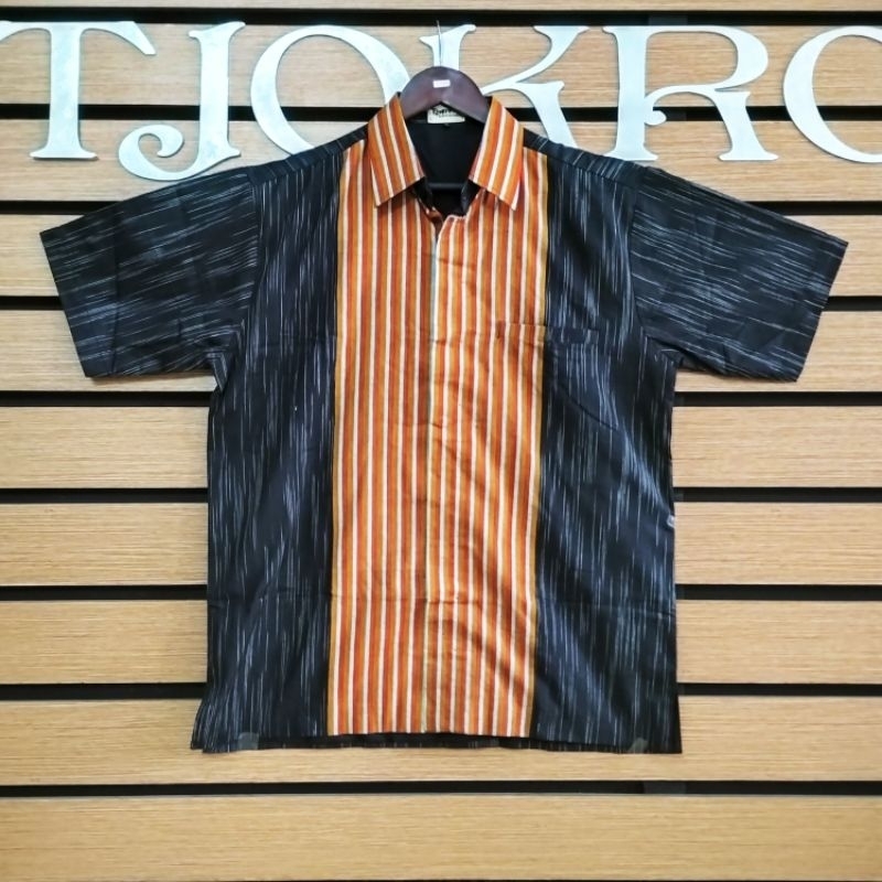 KEMEJA PRIA | KEMEJA PRIA LENGAN PENDEK | KEMEJA PRIA LURIK