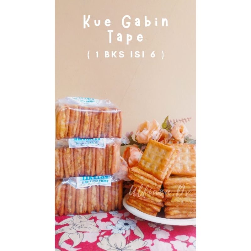 

KUE GABIN TAPE ( ISI 6 )