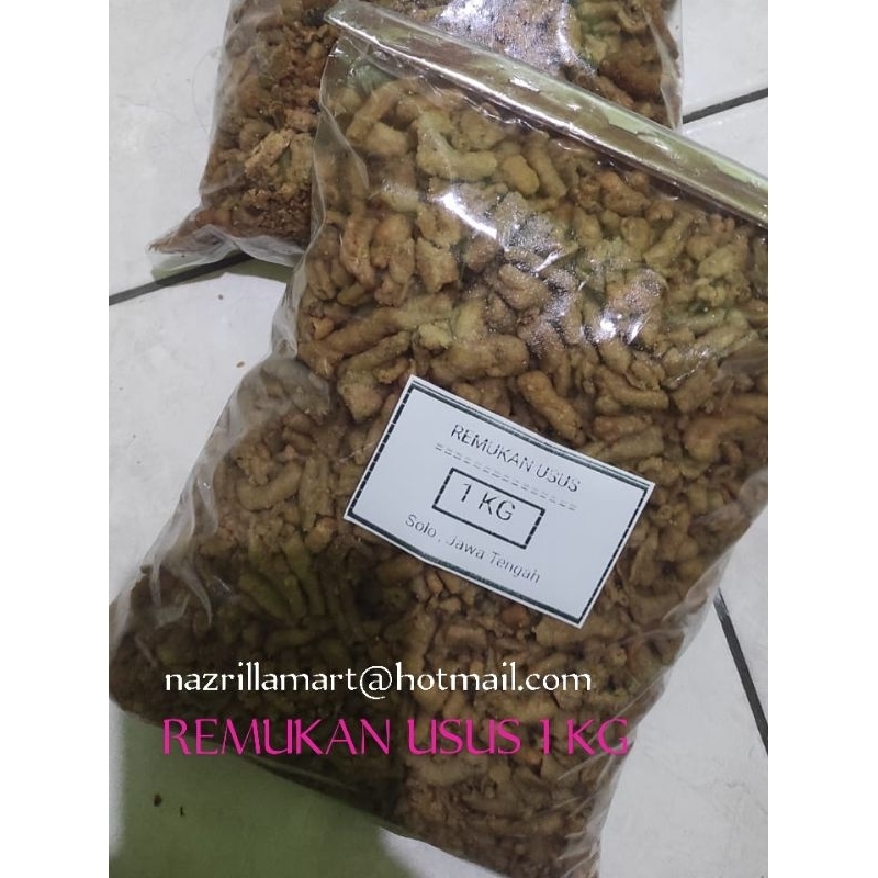

Remukan usus/ remukan keripik usus / keripik usus camilan food snack kering cemilan crispy pedas