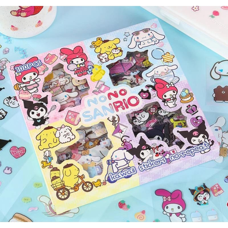 

Stiker Motif Kartun SANDRIO Lucu Anti Air RANDOM_RF