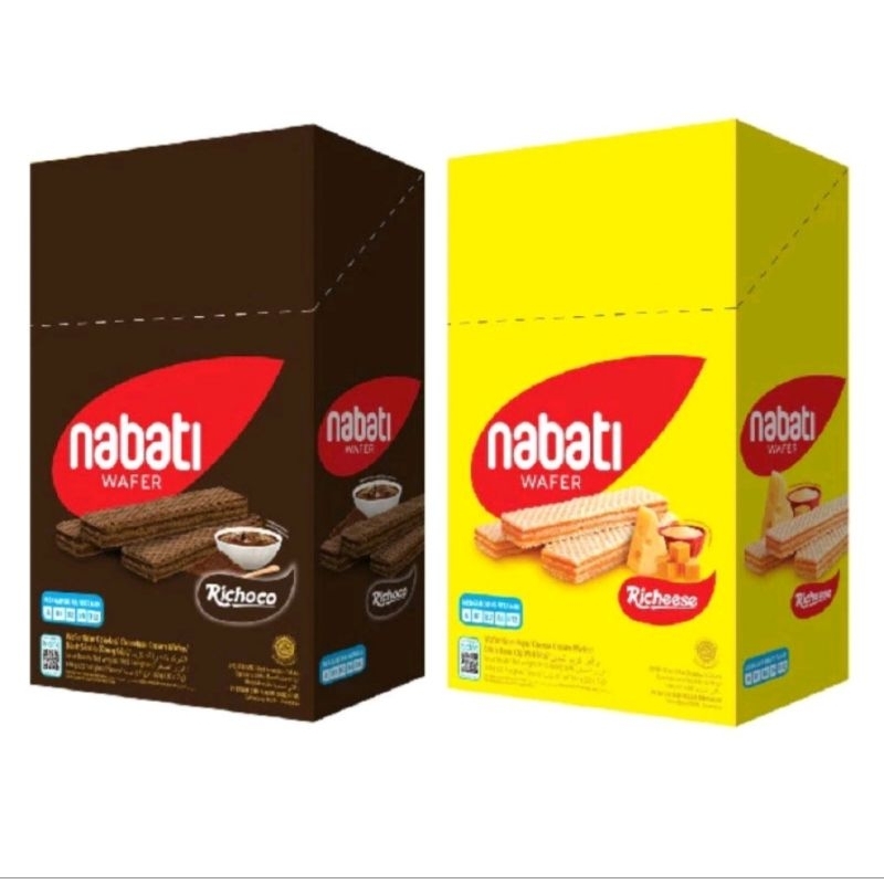 

Richeese Nabati Wafer 1box isi 20 pcs