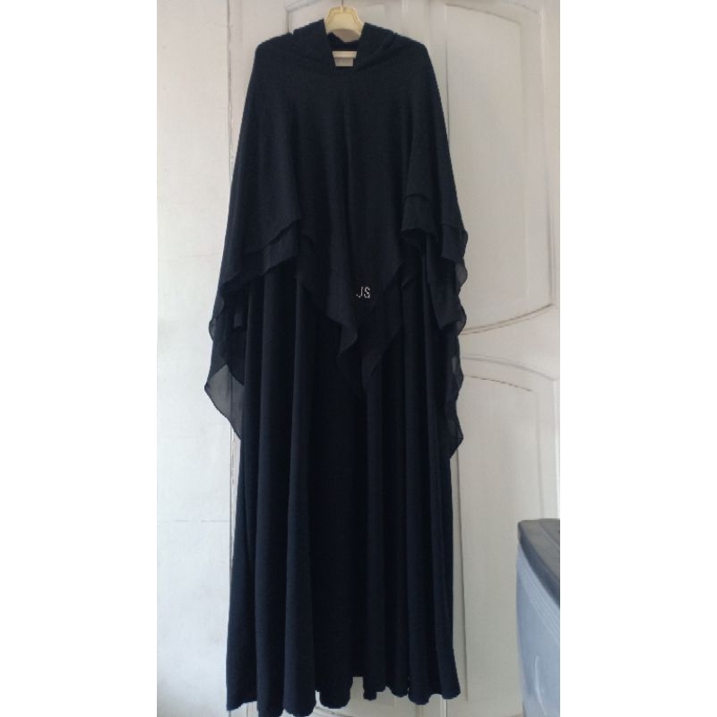 Preloved Gamis Lyra Virna Syar'i mix Khimar JS