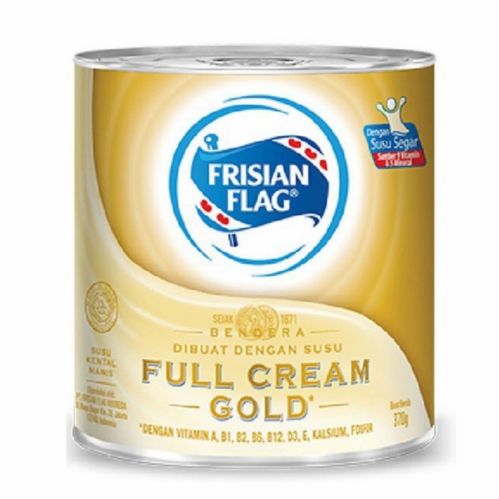 

Susu Kental Manis SKM Frisian Flag Gold 370gr / Creamer Bendera Gold 370gr