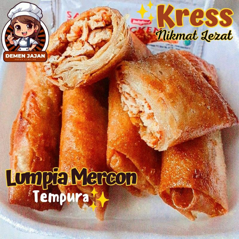 

LUMPIA MERCON FROZEN FOOD TEMPURA (DEMEN JAJAN)