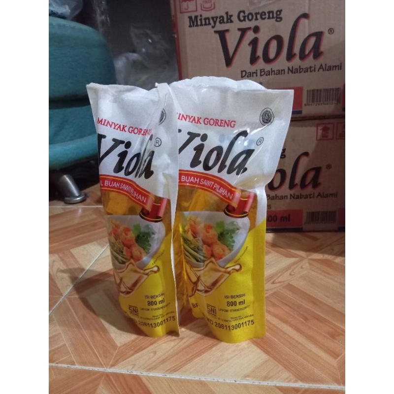 

Minyak goreng viola 800 ml 3 pcs