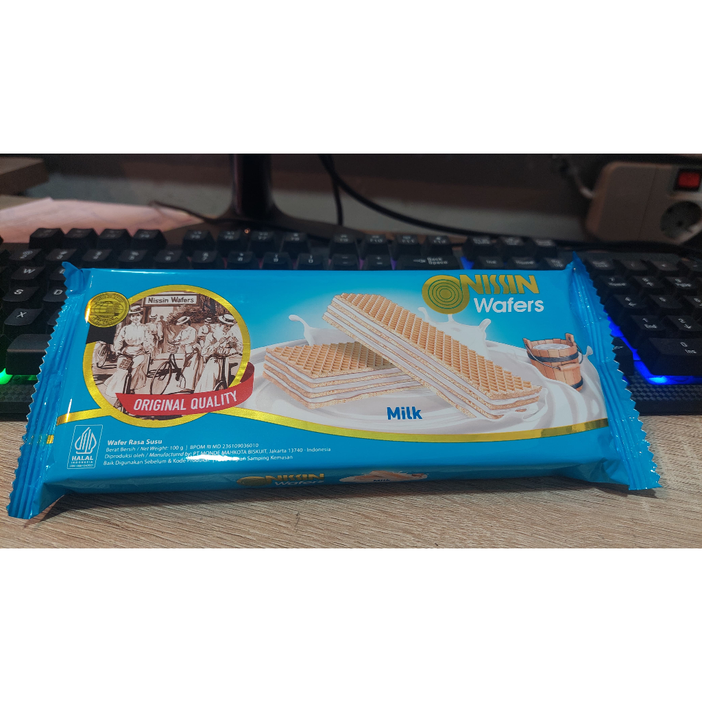 Nissin Wafer Milk 110 gr | Nissin Wafer