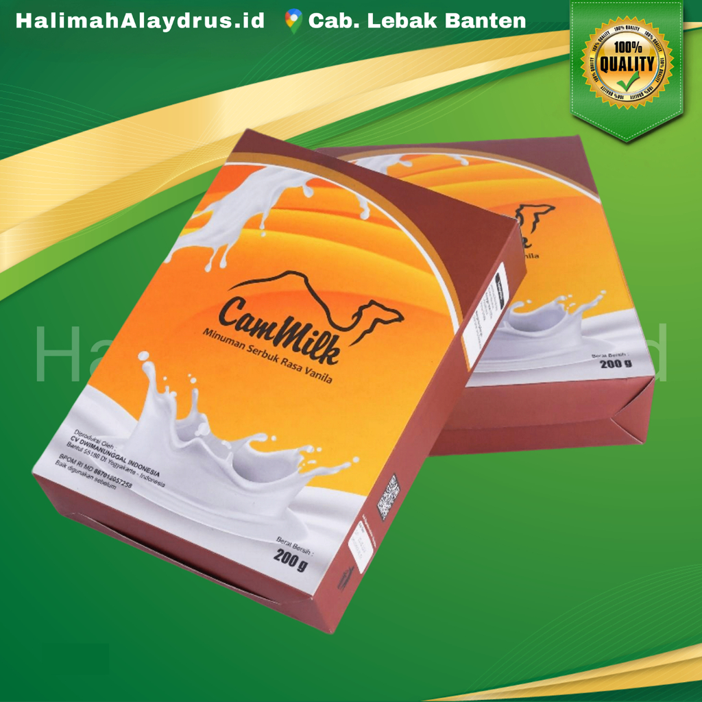 

Susu Bubuk Onta isi 200 Gram Merk CamMilk