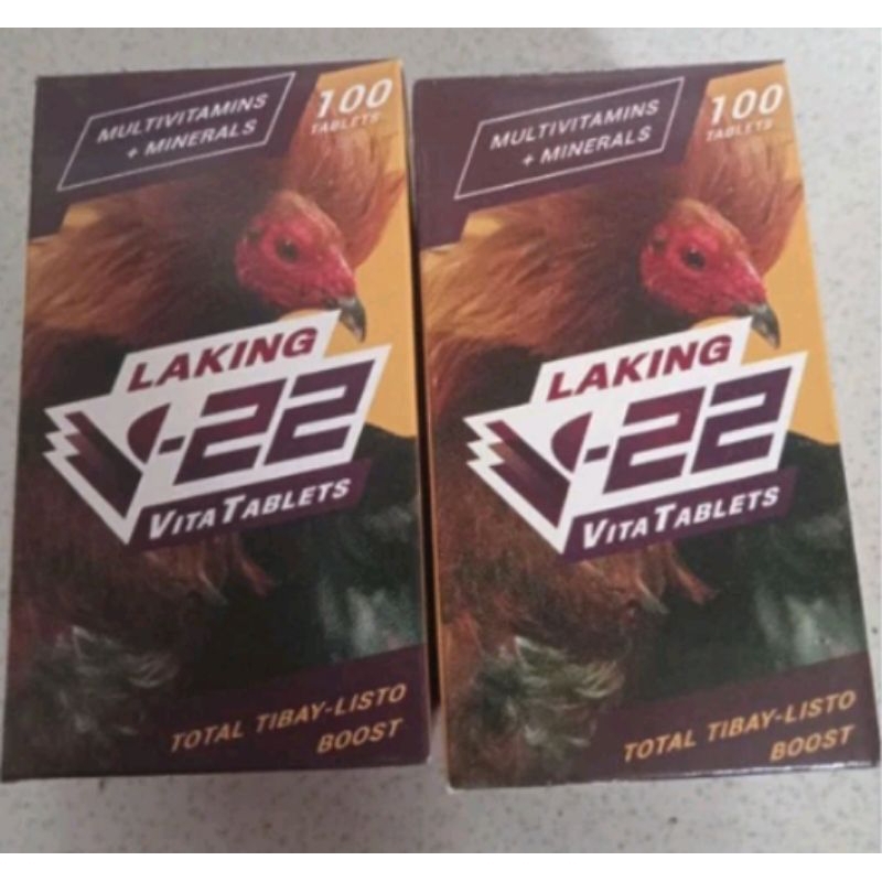 V-22 Tablets Laking Vitamin Ayam Filipin BELMAN