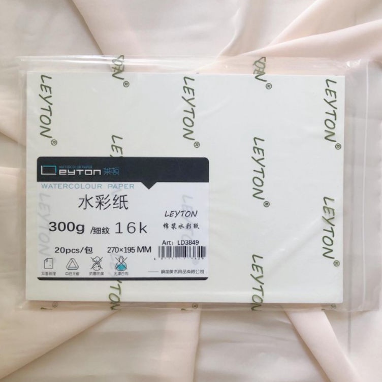 

Bestseller leyton watercolor paper 3gsm 1cotton 27x195cm H48