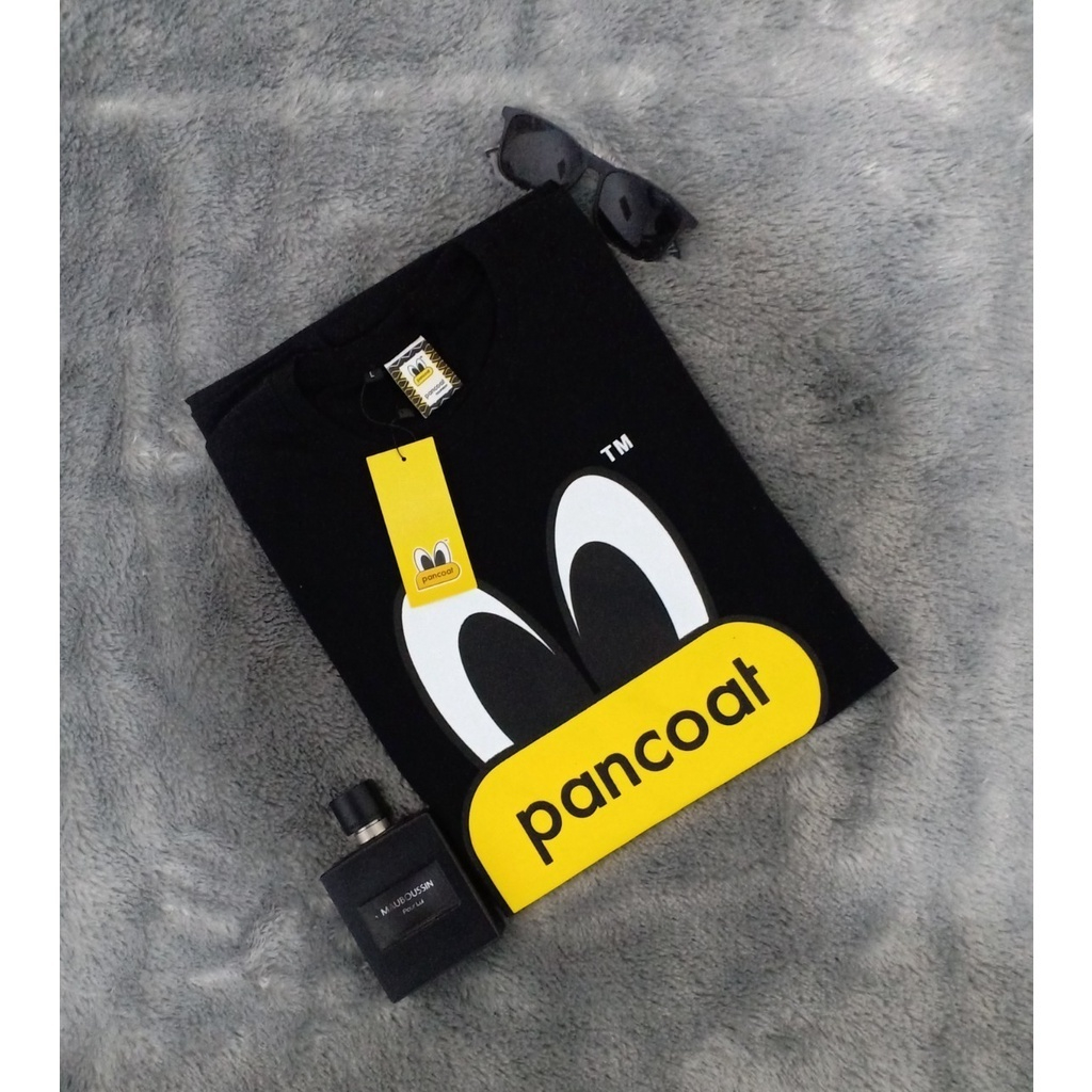 KAOS DISTRO PANCOAT PRIA / BAJU PANCOAT ORIGINAL / T-SHIRT PANCOAT BLACK MATA COD UNISEX