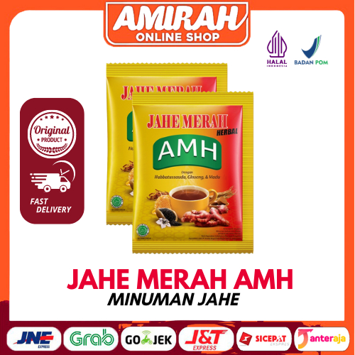 

JAHE MERAH AMH 1SACHET MINUMAN PENGHANGAT TUBUH | MINUMAN JAHE MERAH MENINGKATKAN IMUN TUBUH