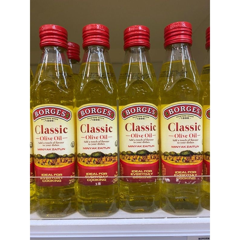 

BORGES CLASSIC OLIVE OIL | MINYAK ZAITUN OLIVE OIL 250 ML