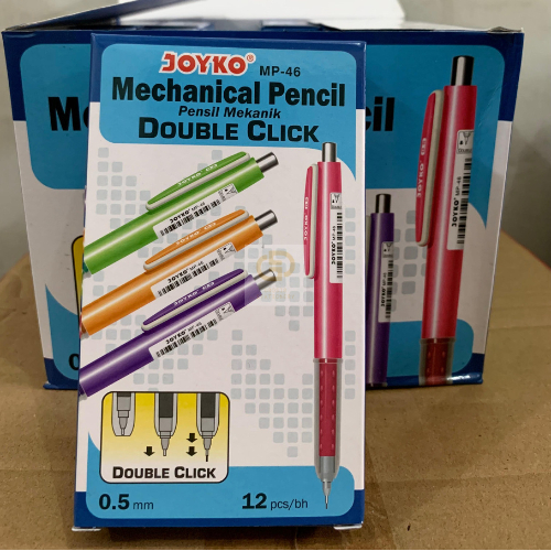 

Mechanical Pencil Pensil Mekanik Joyko MP-46 0.5 mm (1 Kotak isi 12 Pcs)