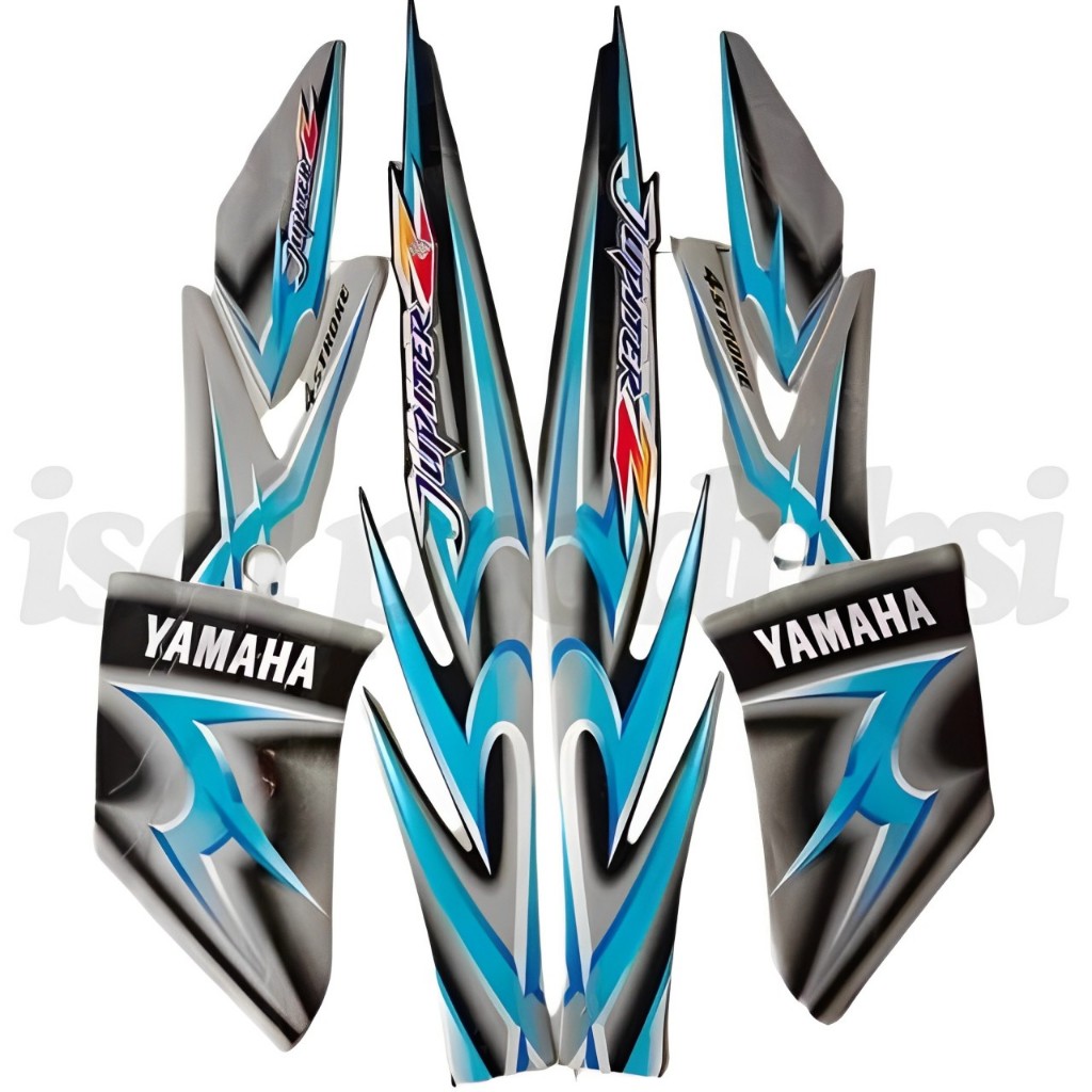 STIKER STRIPING LIS BODY YAMAHA JUPITER Z 2006 BURHAN LIS LES BODY JUPITER Z 2006 BURHAN TERMURAH