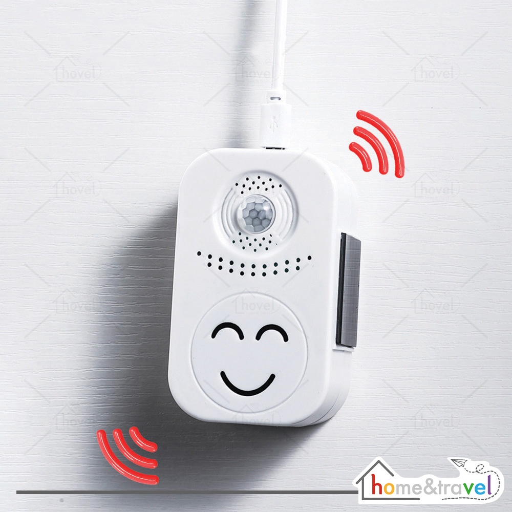 ALARM SENSOR OTOMATIS DOOR BELL STORE WIRELESS BEL TOKO RUMAH TANPA KABEL WELCOME GRATIS ONGKIR