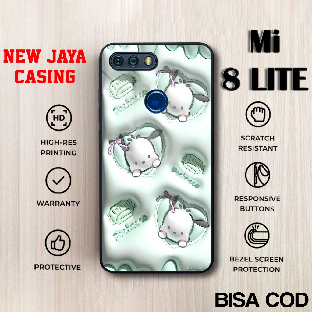 Case Mi 8 Lite Softcase Glossy Cute Lucu Casing Mi 8 Lite Hardcase Glossy Kesing Mi Terlaris Case Te