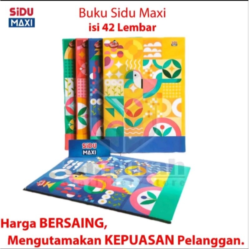 

1 Pak Buku Tulis Campus SIDU 42 Lembar isi 5 Buku ( Ukuran BOXY/BIGBOSS)