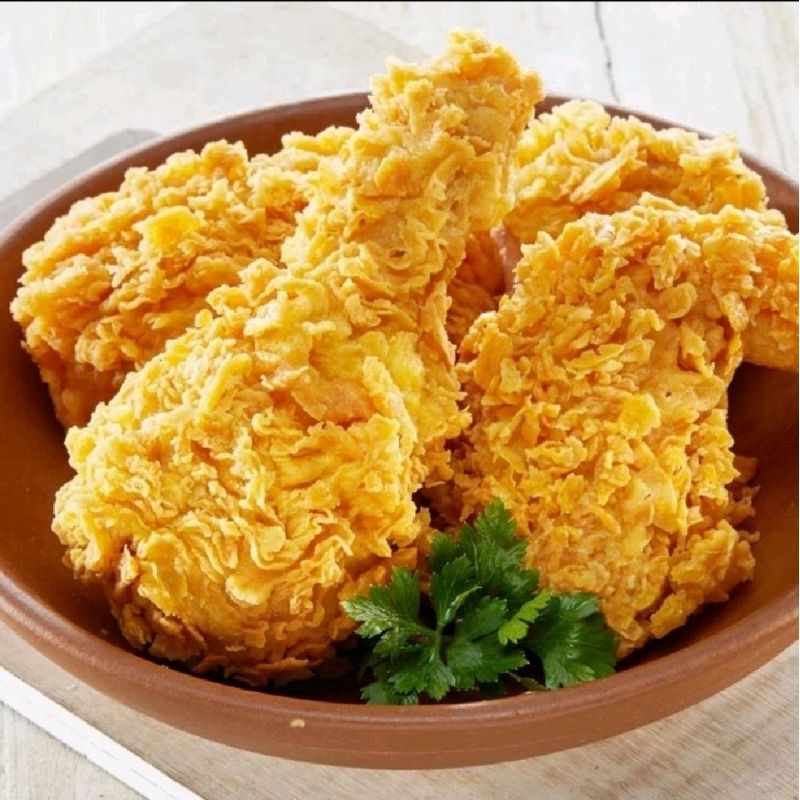 

Tepung Ayam Goreng Crispy Fried Chicken