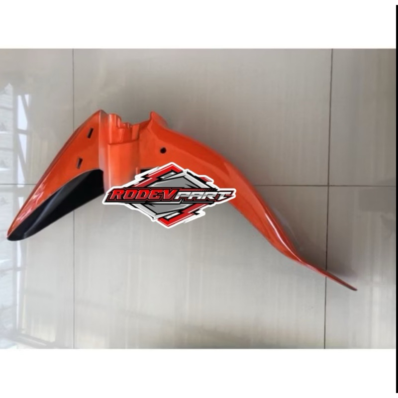 SPAKBOR DEPAN F1ZR, SLEBOR FIZR, VEGA LAMA STANDAR ORIGINAL WARNA OREN