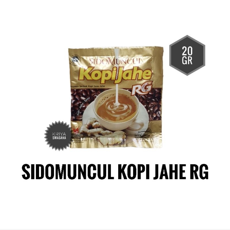 

SIDO MUNCUL KOPI SUSU JAHE RG 20 gr 1 SACHET