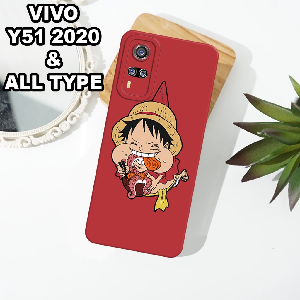 G18 - Case Pro Camera VIVO Y51 2020 - motif ANIME - silikon VIVO Y51 - softcase VIVO Y51 - bahan kar