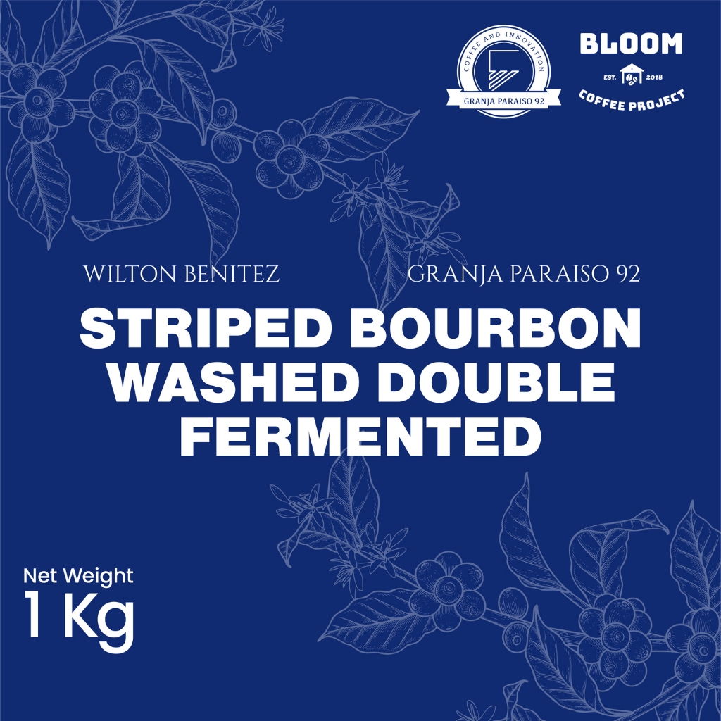 

BIJI KOPI COLOMBIA - GRANJA PARAISO 92 - STRIPED BOURBON WASHED DOUBLE FERMENTED