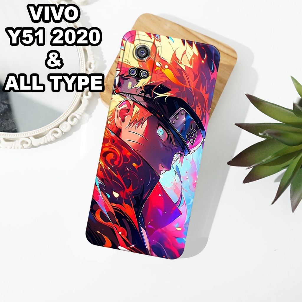 G26 - Case Pro Camera VIVO Y51 2020 - motif ANIME - silikon VIVO Y51 - softcase VIVO Y51 - bahan kar